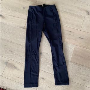 Theory elastic navy pant